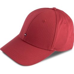 Czapka z daszkiem TOMMY HILFIGER - Bb Cap AM0AM03323 902. Czerwone czapki damskie TOMMY HILFIGER, bez wzorów, z bawełny. W wyprzedaży za 119,00 zł.
