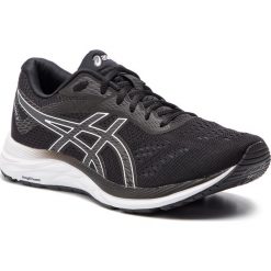 Buty ASICS - Gel-Excite 6 1011A165 Black/White 001. Czarne buty sportowe męskie marki Asics, ze skóry ekologicznej, bez zapięcia, do biegania. Za 329,00 zł.