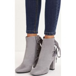 Botki damskie: Szare Botki Good Looks
