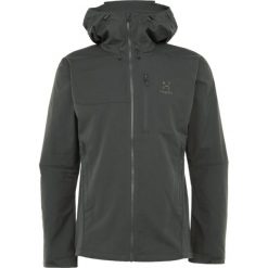 Haglöfs TRAIL JACKET MEN Kurtka Outdoor beluga. Brązowe kurtki trekkingowe męskie marki Haglöfs, m, z bawełny. W wyprzedaży za 671,20 zł.