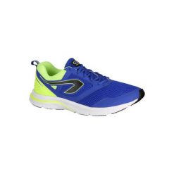 Buty do biegania RUN ACTIVE męskie. Niebieskie buty męskie do biegania marki KALENJI, z poliesteru. W wyprzedaży za 79,99 zł.