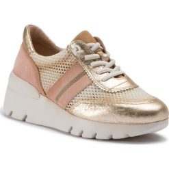 Sneakersy HISPANITAS - Ruht HV98641 Beige. Różowe półbuty damskie marki Hispanitas, ze skóry. Za 449,00 zł.