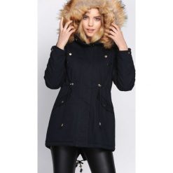 Granatowa Kurtka Sweet Deal. Niebieskie bomberki damskie Born2be, na jesień, l. Za 219,99 zł.