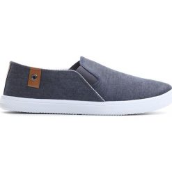 Granatowe Trampki Hold In High Esteem. Szare trampki męskie Born2be, bez wzorów, bez zapięcia. Za 59,99 zł.