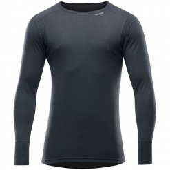 Devold koszulka męska Hiking Man Shirt Black L. Czarne koszulki męskie termoaktywne Devold, s, bez wzorów, z wełny, z długim rękawem. Za 279,00 zł.