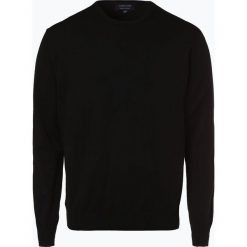 Andrew James - Sweter męski, czarny. Czarne swetry męskie marki Andrew James, xxl, bez wzorów, z dzianiny, klasyczne, z klasycznym kołnierzykiem, bez kaptura. Za 129,95 zł.
