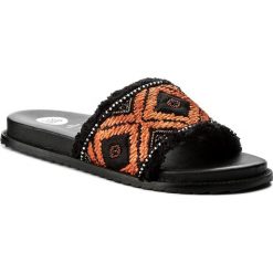 Klapki GIOSEPPO - 45335 Black. Pomarańczowe klapki damskie marki Gioseppo, ze skóry. W wyprzedaży za 179,00 zł.
