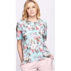 Miętowa Bluzka Thousand Bloom. Zielone bluzki damskie marki Born2be, s. Za 49,99 zł.