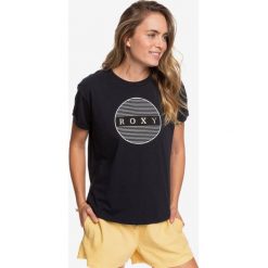 Roxy Epic Afternoon Koszulka Czarny. Czarne koszulki damskie Roxy, xs, z nadrukiem, z bawełny, bez kołnierzyka, z krótkim rękawem. Za 88,95 zł.