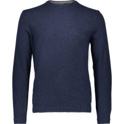 Sweter w kolorze niebieskim. Niebieskie swetry klasyczne męskie marki Benetton, m, z kaszmiru, z okrągłym kołnierzem. W wyprzedaży za 84,95 zł.