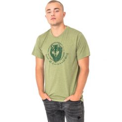 Hi-tec Koszulka męska Lupus Green Melange r. S. Zielone koszulki sportowe męskie marki Hi-tec, m. Za 33,75 zł.