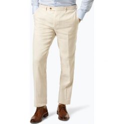 Andrew James New York - Męskie spodnie od garnituru modułowego, beżowy. Brązowe spodnie męskie Andrew James New York, do pracy, s, bez wzorów, eleganckie. Za 329,95 zł.