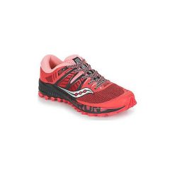 Buty do biegania Saucony PEREGRINE ISO. Czerwone buty sportowe damskie Saucony, bez wzorów, do biegania. W wyprzedaży za 471,20 zł.