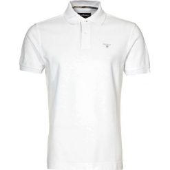 Barbour TARTAN Koszulka polo white. Białe koszulki polo Barbour, l, z bawełny. Za 349,00 zł.