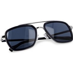 Okulary przeciwsłoneczne damskie: Okulary przeciwsłoneczne BOSS – 0306/S Blue PJP