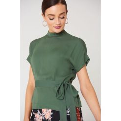 T-shirty damskie: Samsoe & Samsoe T-shirt z krótkim rękawem Kimberly – Green