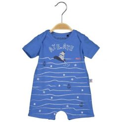 Blue Seven Śpioszki Chłopięce 56 Niebieskie. Niebieskie kombinezony niemowlęce Blue Seven, bez wzorów, z bawełny. W wyprzedaży za 49,00 zł.