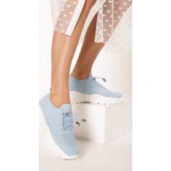 Niebieskie Sneakersy Amaliteia. Niebieskie sneakersy damskie Born2be. W wyprzedaży za 64,99 zł.