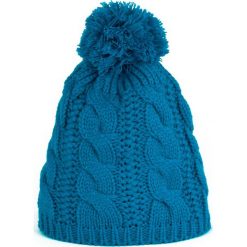 Czapka damska Ciepłe warkocze niebieska (cz13128). Brązowe czapki zimowe damskie marki Art of Polo. Za 32,73 zł.