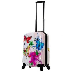 Mia Toro Walizka Podróżna m1352/3-S. Szare walizki marki Mia Toro, bez wzorów, eleganckie. Za 399,00 zł.
