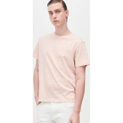 T-shirt basic - Różowy. Różowe t-shirty męskie Reserved, s, bez wzorów, bez kołnierzyka. Za 49,99 zł.