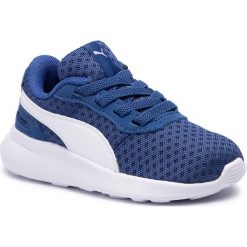 Sneakersy PUMA - St Activate Ac Inf 369071 08 Galaxy Blue/Puma White. Niebieskie trampki chłopięce Puma, bez wzorów, ze skóry ekologicznej, bez zapięcia. W wyprzedaży za 109,99 zł.