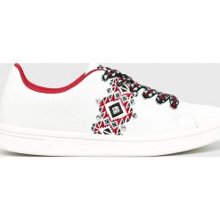 Desigual - Buty. Białe buty sportowe damskie Desigual, z gumy. W wyprzedaży za 169,90 zł.