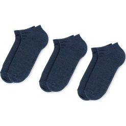 Zestaw 3 par niskich skarpet męskich CAMEL ACTIVE - 6595 Granat 546. Niebieskie skarpetki męskie Camel Active, bez wzorów, z elastanu. Za 29,00 zł.