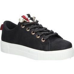 Czarne buty sportowe creepersy Casu 123-1. Czarne buty sportowe damskie marki Casu. Za 79,99 zł.