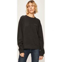 Pepe Jeans - Bluza. Czarne bluzy damskie Pepe Jeans, s, bez wzorów, z bawełny, bez rękawów, bez kaptura. W wyprzedaży za 219,90 zł.