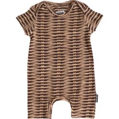 Body niemowlęce Snurk Basket Case 68 cm. Brązowe body niemowlęce Snurk, z nadrukiem, z bawełny, z długim rękawem. Za 120,00 zł.