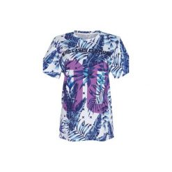 T-shirt Purple Zero. Niebieskie t-shirty damskie marki Who cares. Za 89,99 zł.