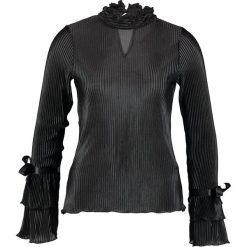 Bluzki asymetryczne: Navy London JEANIE Bluzka black