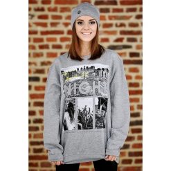 Bluza marki UNDERWORLD unisex One night in LA. Czarne bluzy damskie Underworld, xxl, bez wzorów, z materiału, bez rękawów, bez kaptura. Za 119,99 zł.