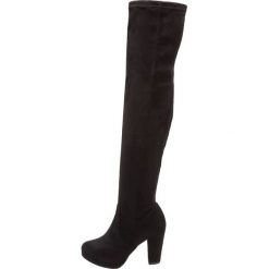 Buty zimowe damskie: New Look Wide Fit WIDE FIT CHERRY Kozaki na obcasie black
