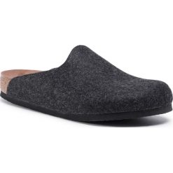Kapcie BIRKENSTOCK - Amsterdam Bs 0559121 Anthracite. Czarne klapki męskie Birkenstock, z tworzywa sztucznego, bez zapięcia. Za 249,00 zł.
