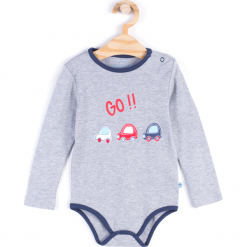 Body. Szare bielizna chłopięca marki Cars, bez wzorów, z bawełny. Za 29,90 zł.