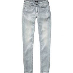 Dżinsy "Pixie Holographic" - Skinny fit - w kolorze srebrnym. Szare jeansy damskie Denim Special, l. W wyprzedaży za 214,95 zł.