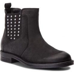 Sztyblety SERGIO BARDI - Algua FW127351818VF 601. Czarne kozaki damskie Sergio Bardi, ze skóry, bez obcasa, bez zapięcia. W wyprzedaży za 169,00 zł.