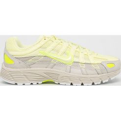 Nike Sportswear - Buty P-6000. Białe buty sportowe damskie Nike Sportswear, bez wzorów, z materiału, sportowe. W wyprzedaży za 379,90 zł.
