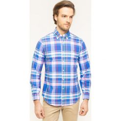 Koszula Polo Ralph Lauren Multi Oxford 710784298. Niebieskie koszule męskie Polo Ralph Lauren, xxl, bez wzorów, z bawełny, casualowe, polo, bez rękawów. W wyprzedaży za 369,00 zł.