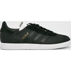 Adidas Originals - Buty Gazelle. Czarne buty sportowe damskie adidas Originals, bez wzorów, ze skóry, sportowe. W wyprzedaży za 179,90 zł.