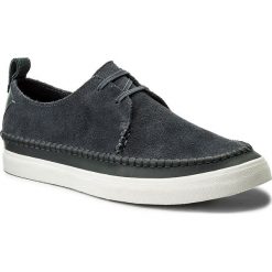 Półbuty CLARKS - Kessell Craft 261338427 Blue Suede. Niebieskie półbuty męskie Clarks, na co dzień, bez wzorów, z zamszu, bez zapięcia. W wyprzedaży za 209,00 zł.