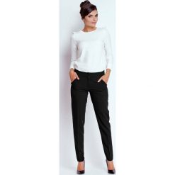 Czarne Eleganckie Spodnie Cygaretki. Czarne spodnie damskie Molly.pl, s. Za 114,90 zł.