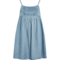 Sukienki dziewczęce z falbanami: Next SUN DRESS Sukienka jeansowa blue