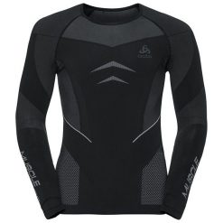 Odlo Koszulka tech. Odlo Shirt l/s crew neck EVOLUTION WARM Muscl - 185002 - 185002/60098/XL. Czarne t-shirty męskie Odlo, s. Za 197,80 zł.