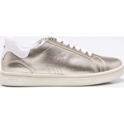 Geox - Buty. Szare buty sportowe damskie Geox, z materiału. W wyprzedaży za 199,90 zł.