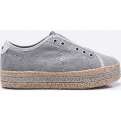 Napapijri - Tenisówki Hope. Szare trampki damskie slip on marki Napapijri, z gumy. W wyprzedaży za 199,90 zł.