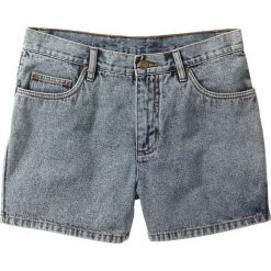 Szorty dżinsowe bonprix niebieski moon washed. Niebieskie jeansy męskie bonprix, m, bez wzorów, z jeansu, klasyczne. Za 69,99 zł.