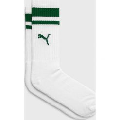 Puma - Skarpety (2-pack). Niebieskie skarpetki męskie Puma, bez wzorów, z elastanu. Za 39,90 zł.